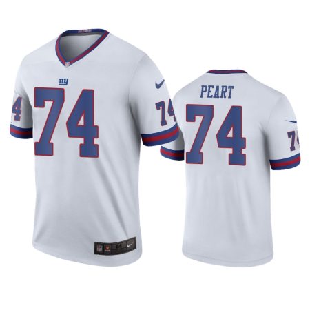 New York Giants Matt Peart White Color Rush Legend Jersey