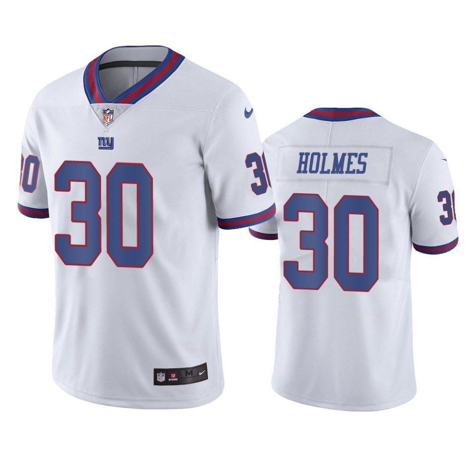 Color Rush Limited New York Giants Darnay Holmes White Jersey 1 color rush limited darnay holmes giants white jersey