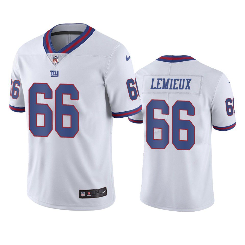 Color Rush Limited New York Giants Shane Lemieux White Jersey 1 color rush limited shane lemieux giants white jersey