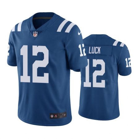 Indianapolis Colts #12 Men's Royal Andrew Luck Color Rush Limited Jersey