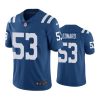 Indianapolis Colts #53 Men's Royal Darius Leonard Color Rush Limited Jersey 3 colts 53 darius leonard royal color rush limited jersey
