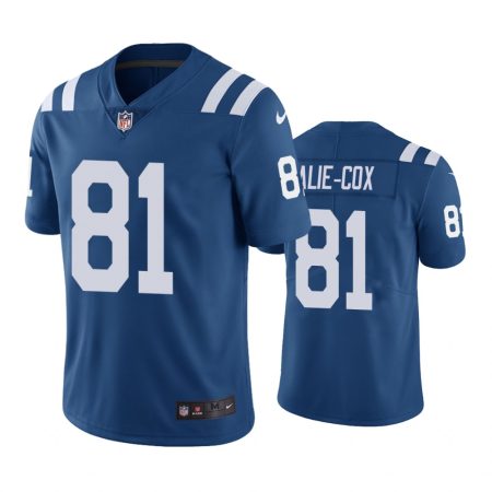 Indianapolis Colts #81 Men's Royal Mo Alie-Cox Color Rush Limited Jersey
