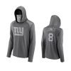 Daniel Jones New York Giants Gray Rally On Transitional Face Covering with Face Covering Hoodie 3 daniel jones giants gray rally on transitional face covering hoodie