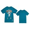 Men's Miami Dolphins Dan Marino Aqua Player Graphic Sideline T-Shirt 2 dolphins dan marino player graphic aqua sideline t shirt