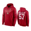 San Francisco 49ers Dre Greenlaw Scarlet Super Bowl LVIII Hometown Pullover Hoodie 3 dre greenlaw scarlet super bowl lviii hometown hoodie