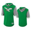 Philadelphia Eagles Kelly Green Buzzer Beater Mesh Pullover Hoodie 3 eagles kelly green buzzer beater mesh hoodie