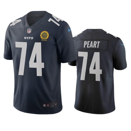 New York Giants Matt Peart Navy City Edition Vapor Limited Jersey