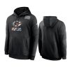 Men's Green Bay Packers Black Sideline Performance Crucial Catch Pullover Hoodie 2 green bay packers black crucial catch sideline performance hoodie
