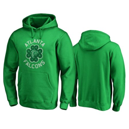 Atlanta Falcons # Green St. Patrick's Day Hoodie - Men's