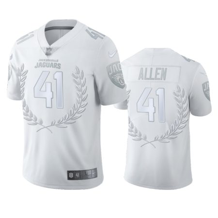 Jacksonville Jaguars Josh Allen White Vapor Limited Jersey - Men's