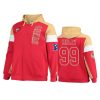 Javon Kinlaw San Francisco 49ers Scarlet Gold Extreme Throwback Full-Zip Hoodie 2 javon kinlaw 49ers scarlet gold extreme throwback full zip hoodie