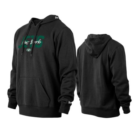 New York Jets Black 2022 NFL Draft Pullover Hoodie