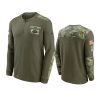 Men's New York Jets Olive 2021 Salute To Service Henley Thermal T-Shirt 2 jets olive 2021 salute to service henley thermal t shirt