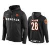 Cincinnati Bengals Joe Mixon Black Circuit Wordmark Pullover Hoodie 2 joe mixon bengals black circuit wordmark hoodie