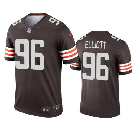 Cleveland Browns Jordan Elliott Brown Legend Jersey - Men's