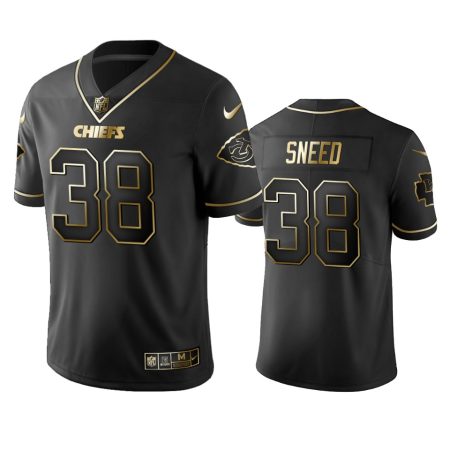 Chiefs L'Jarius Sneed Black Golden Edition Vapor Limited Jersey