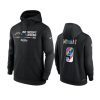 Men's Los Angeles Chargers Kenneth Murray Black Therma 2022 NFL Crucial Catch Hoodie 3 los angeles chargers kenneth murray black 2022 nfl crucial catch therma hoodie