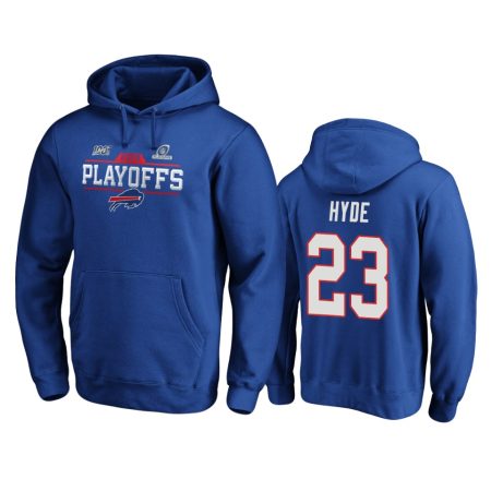 Buffalo Bills Micah Hyde Royal 2019 NFL Playoffs Chip Shot Pullover Hoodie