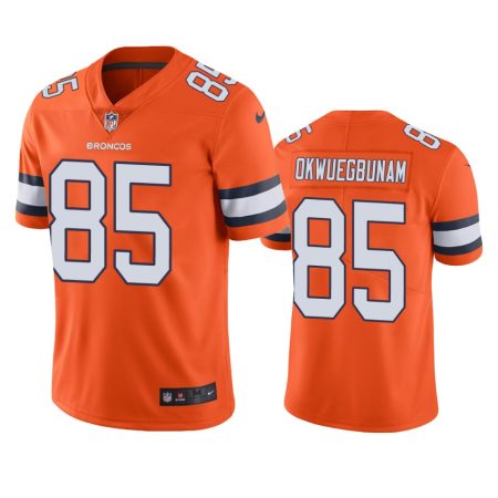 Color Rush Limited Denver Broncos Albert Okwuegbunam Orange Jersey