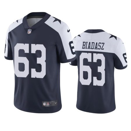 Dallas Cowboys Tyler Biadasz Navy Alternate Vapor Limited Jersey