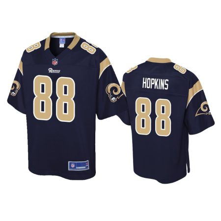 Los Angeles Rams Brycen Hopkins Navy Pro Line Jersey - Men's