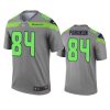 Seattle Seahawks Colby Parkinson Gray Inverted Legend Jersey 3 mens seahawks colby parkinson gray inverted legend jersey