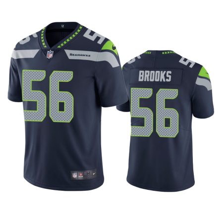 Seattle Seahawks Jordyn Brooks Navy 2020 NFL Draft Vapor Limited Jersey