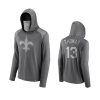 Michael Thomas New Orleans Saints Gray Rally On Transitional Face Covering Pullover Hoodie 3 michael thomas saints gray rally on transitional face covering hoodie