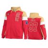 Nick Bosa San Francisco 49ers Scarlet Gold Extreme Throwback Full-Zip Hoodie 3 nick bosa 49ers scarlet gold extreme throwback full zip hoodie