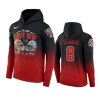 Ohio State Buckeyes Trey Sermon Red 2021 Sugar Bowl Gradient Hoodie 3 ohio state buckeyes trey sermon 2021 sugar bowl red hoodie