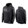Green Bay Packers Black RFLCTV Chevron Pullover Hoodie 2 packers black rflctv chevron pullover hoodie