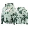 Green Bay Packers Green Tie-Dye Pullover Hoodie 2 packers green tie dye pullover hoodie