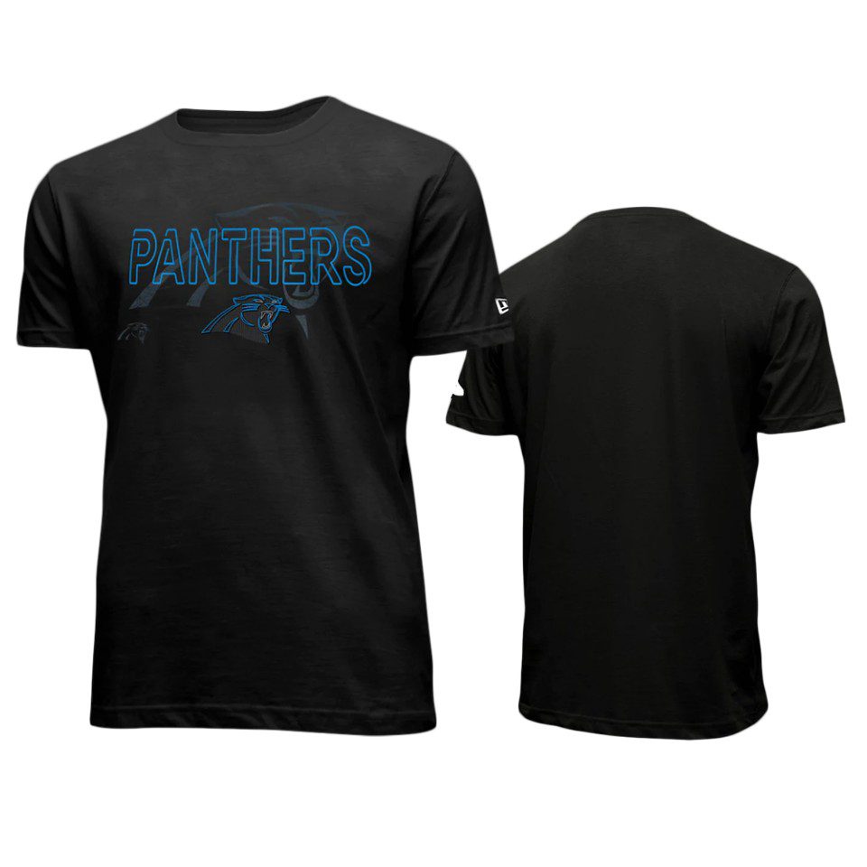 Carolina Panthers Black 2020 NFL Draft Cap Hook Up T-Shirt 1 panthers black 2020 nfl draft cap hook up t shirt