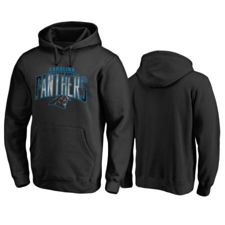 Carolina Panthers Black Arch Smoke Pullover Hoodie