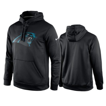 Carolina Panthers Black Circuit Logo Essential Performance Hoodie