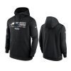 Men's Philadelphia Eagles Black Therma Pullover 2022 NFL Crucial Catch Hoodie 3 philadelphia eagles black 2022 nfl crucial catch therma pullover hoodie