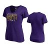 Ravens # Purple Division Champions Fair Catch T-Shirt - Women's 2 purple womens t shirt 0a