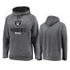 Oakland Raiders Gray Battle Charged Raglan Pullover Hoodie 2 raiders gray battle charged raglan hoodie