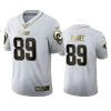 Tyler Higbee Rams White 100th Season Golden Edition Jersey 3 rams tyler higbee white golden edition 100th season jersey