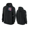 san francisco 49ers black 2023 nfl crucial catch club hoodie