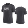 Men's San Francisco 49ers Charcoal Performance 2021 NFL Crucial Catch T-Shirt 3 san francisco 49ers charcoal 2021 nfl crucial catch performance t shirt