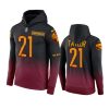 Washington Commanders Sean Taylor Burgundy Color Crash Hoodie 3 sean taylor commanders burgundy color crash hoodie