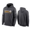 Pittsburgh Steelers Anthracite Prime Logo Name Split Hoodie 2 steelers anthracite prime logo name split hoodie