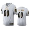 Custom Steelers White 100th Season Golden Edition Jersey 3 steelers custom white golden edition 100th season jersey
