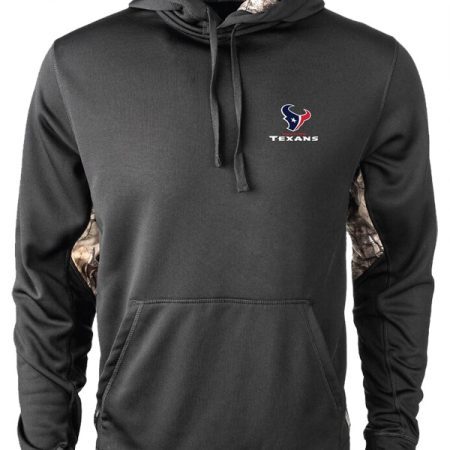 Houston Texans Black Camo Ranger Realtree Pullover Hoodie