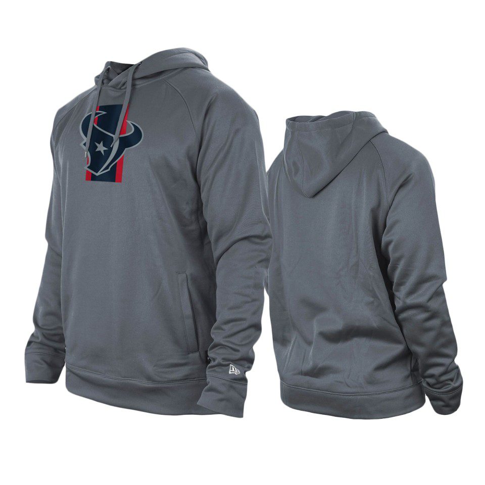 Houston Texans Gray Training Camp Raglan Pullover Hoodie 1 texans gray training camp raglan hoodie