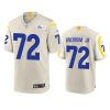 Los Angeles Rams Tremayne Anchrum Jr. Bone Game Jersey 2 tremayne anchrum jr. rams bone game jersey