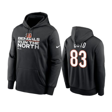 Cincinnati Bengals Tyler Boyd Black 2021 AFC North Division Champions Trophy Hoodie