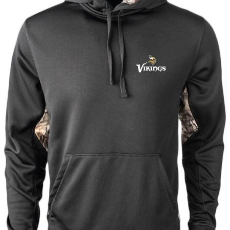 Minnesota Vikings Black Camo Ranger Realtree Pullover Hoodie