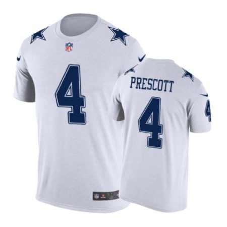 Dallas Cowboys #4 Dak Prescott Color Rush Nike T-Shirt - Men's